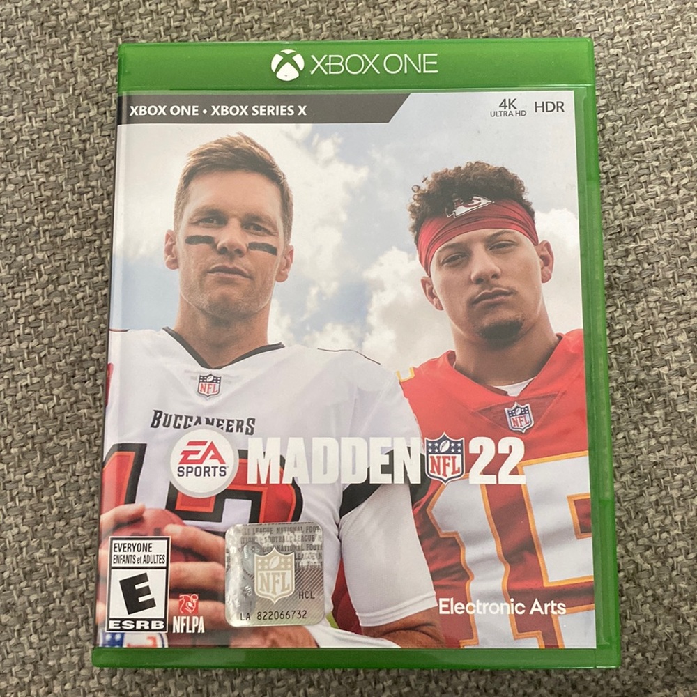 Madden 22 Xbox one game